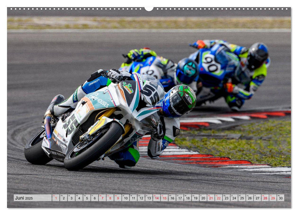 Superbikes am Nürburgring (CALVENDO Premium Wandkalender 2025)