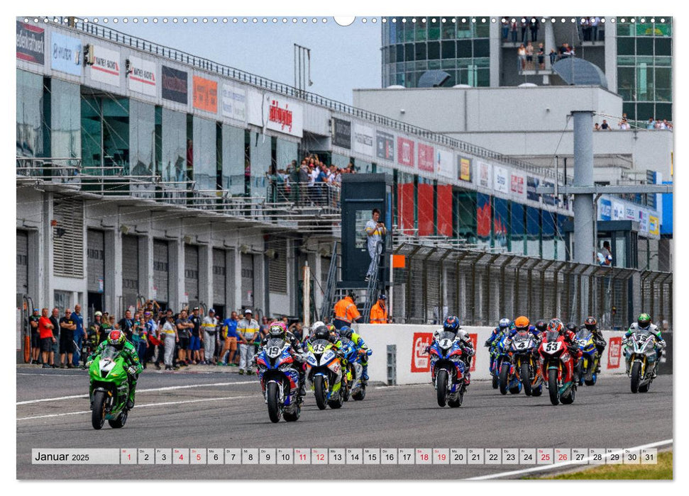 Superbikes am Nürburgring (CALVENDO Wandkalender 2025)