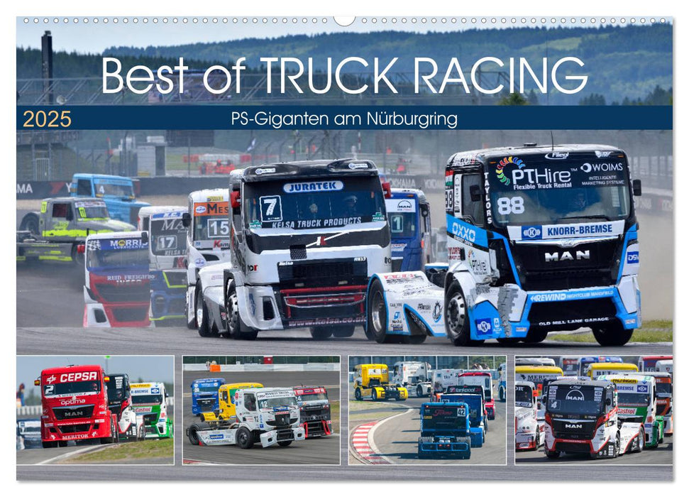 Best of TRUCK RACING (CALVENDO Wandkalender 2025)