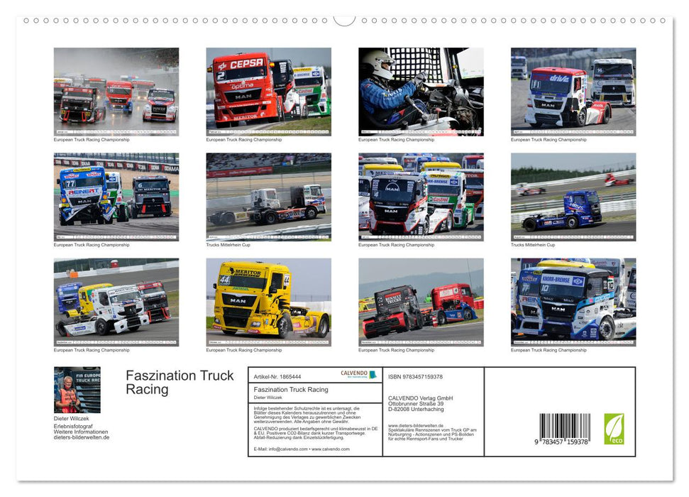 Faszination Truck Racing (CALVENDO Premium Wandkalender 2025)