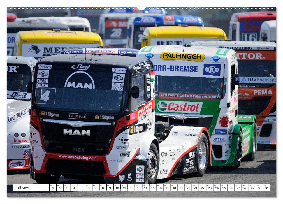 Faszination Truck Racing (CALVENDO Premium Wandkalender 2025)