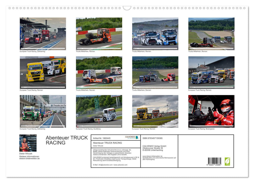 Abenteuer TRUCK RACING (CALVENDO Wandkalender 2025)