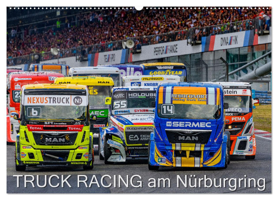 Truck Racing am Nürburgring (CALVENDO Wandkalender 2025)