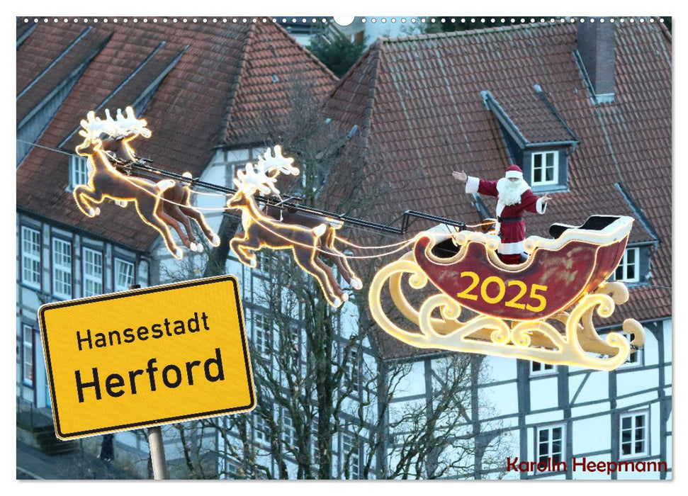 Hansestadt Herford (CALVENDO Wandkalender 2025)