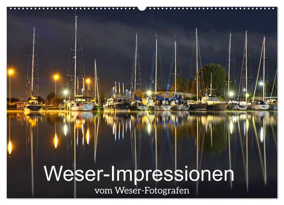 Weser-Impressionen (CALVENDO Wandkalender 2025)