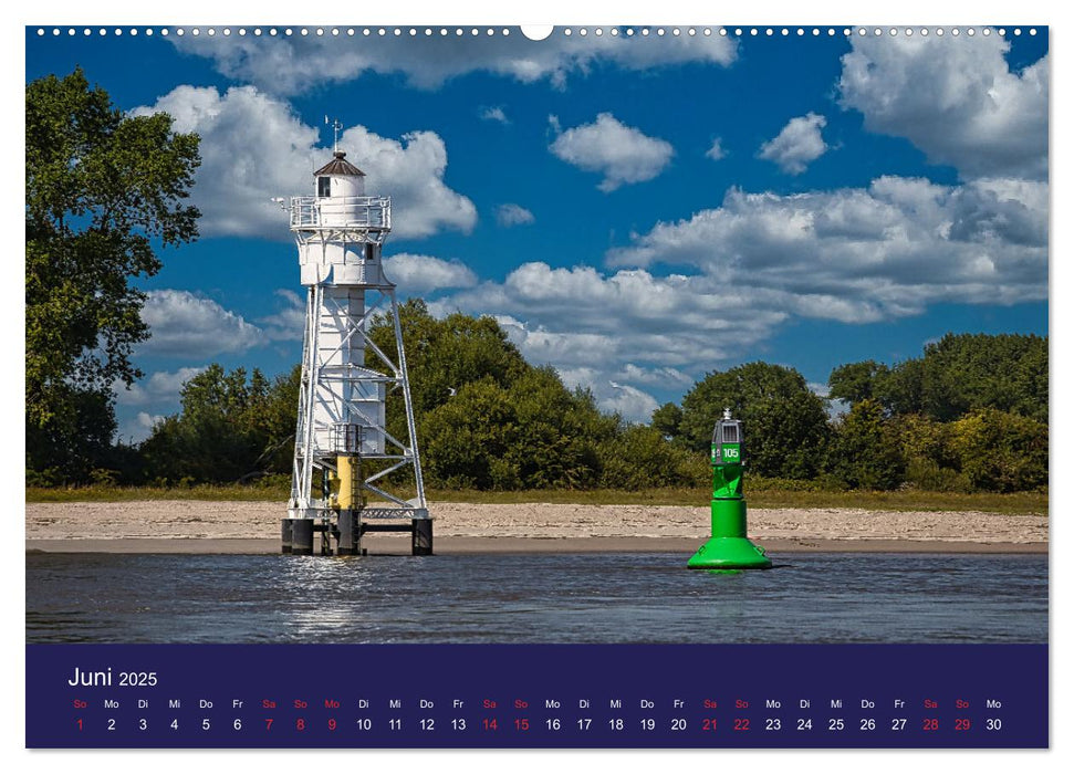 Weser-Impressionen (CALVENDO Premium Wandkalender 2025)