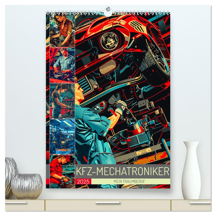 KFZ-Mechatroniker - Mein Traumberuf (CALVENDO Premium Wandkalender 2025)