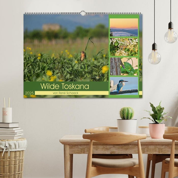 Wilde Toskana - von René Schaack (CALVENDO Wandkalender 2025)