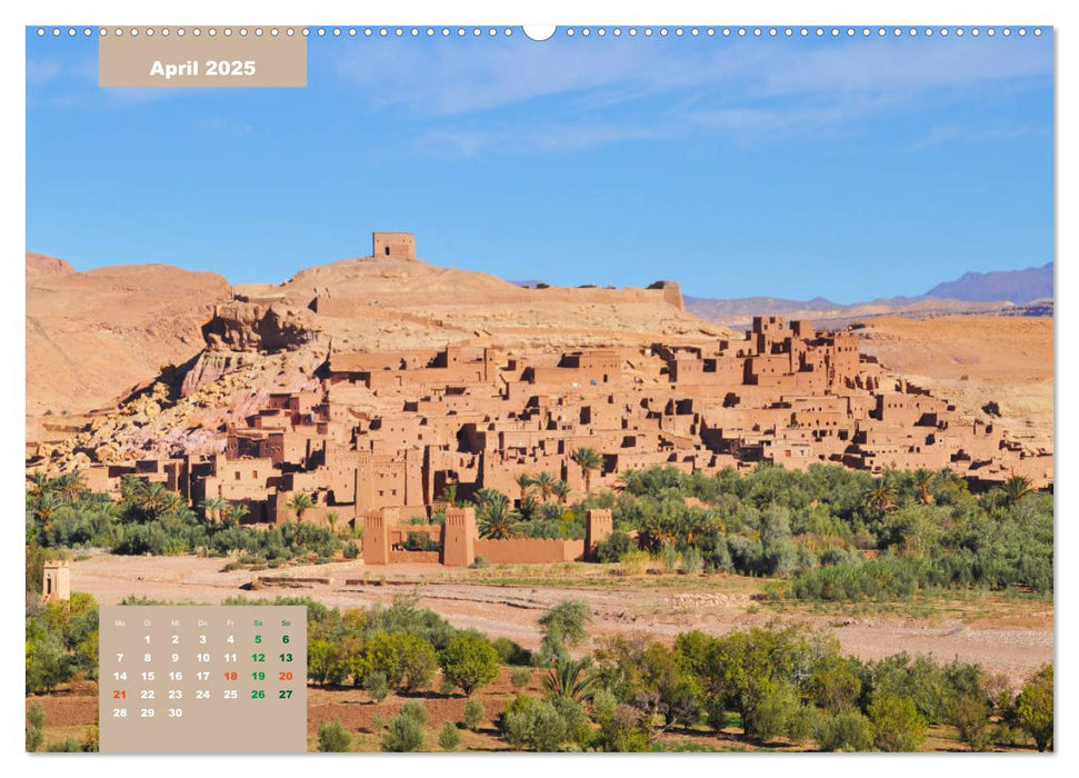 Erlebe mit mir das traumhafte Marokko (CALVENDO Premium Wandkalender 2025)
