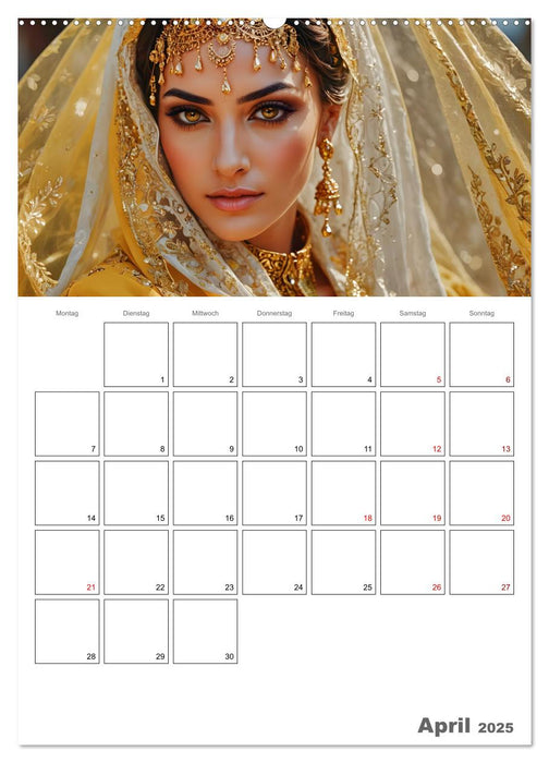 Frauen des Sultans (CALVENDO Wandkalender 2025)