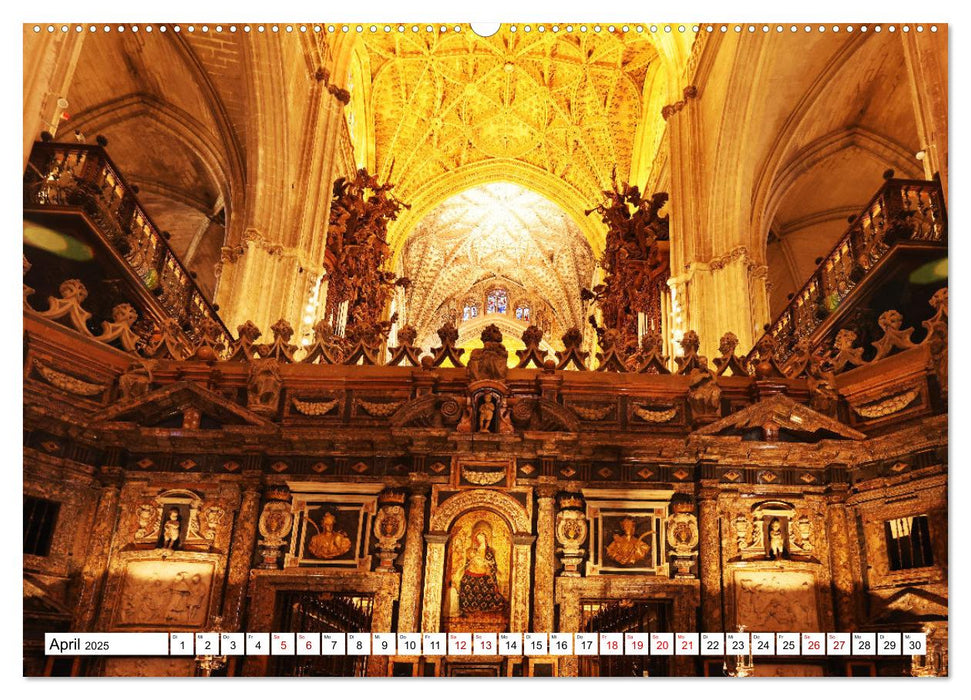 Santa María de la Sede (CALVENDO Wandkalender 2025)