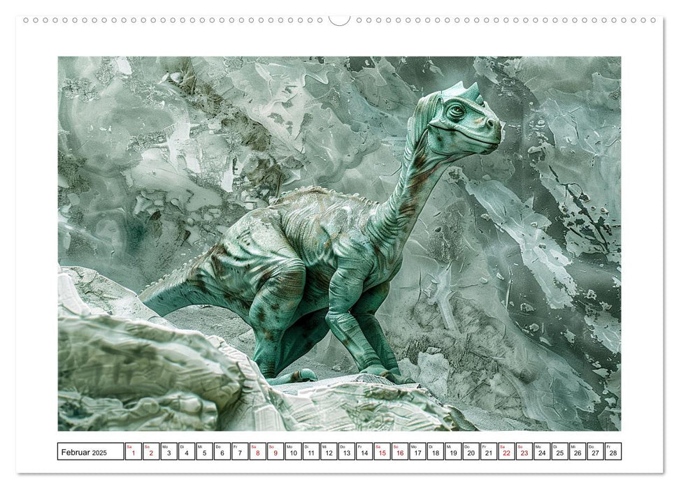Wesen aus der Urzeit (CALVENDO Wandkalender 2025)