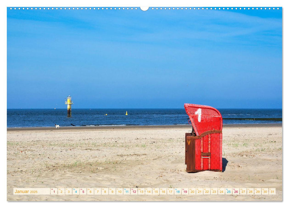 BORKUM Entdeckungen (CALVENDO Premium Wandkalender 2025)