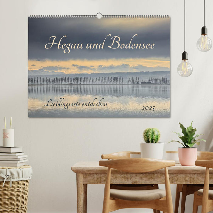Hegau und Bodensee - Lieblingsorte entdecken (CALVENDO Wandkalender 2025)