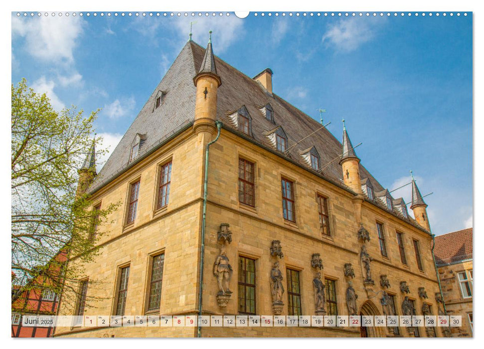 Historisches Osnabrück - Niedersachsen (CALVENDO Wandkalender 2025)