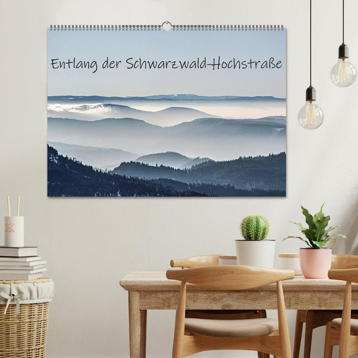Entlang der Schwarzwald-Hochstraße (CALVENDO Wandkalender 2025)