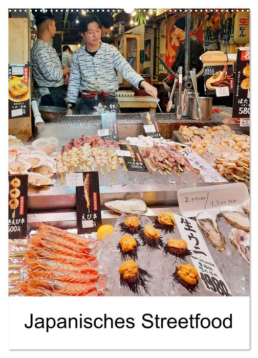 Japanisches Streetfood (CALVENDO Wandkalender 2025)
