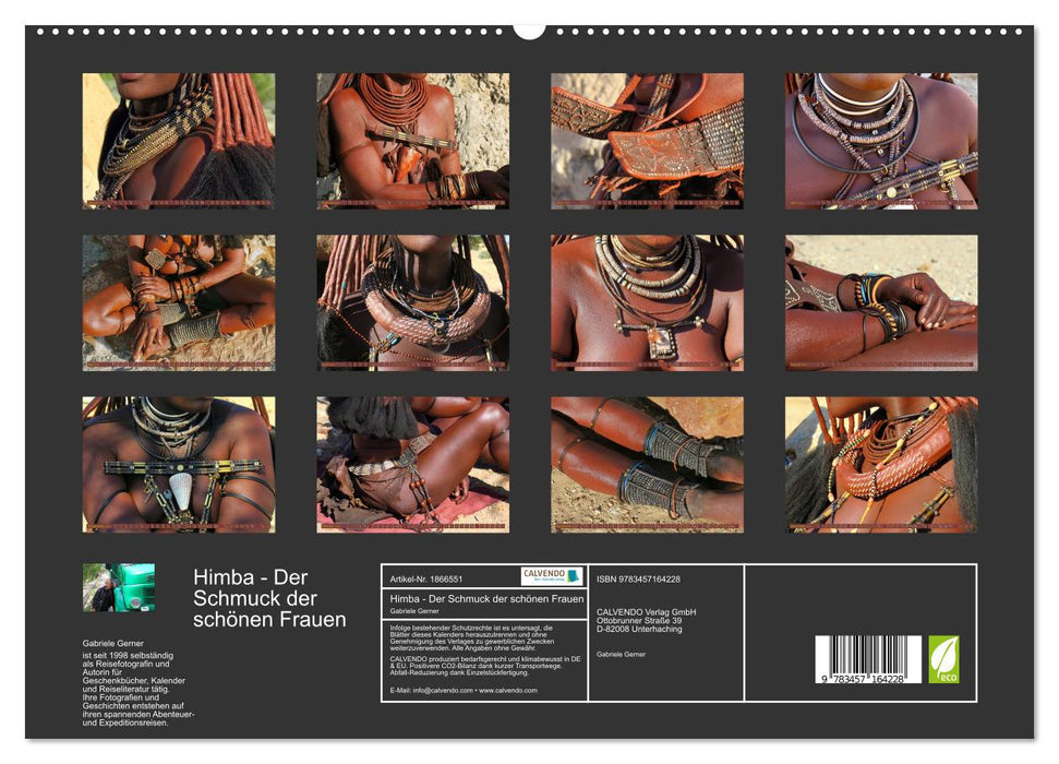 Himba - Der Schmuck der schönen Frauen (CALVENDO Premium Wandkalender 2025)