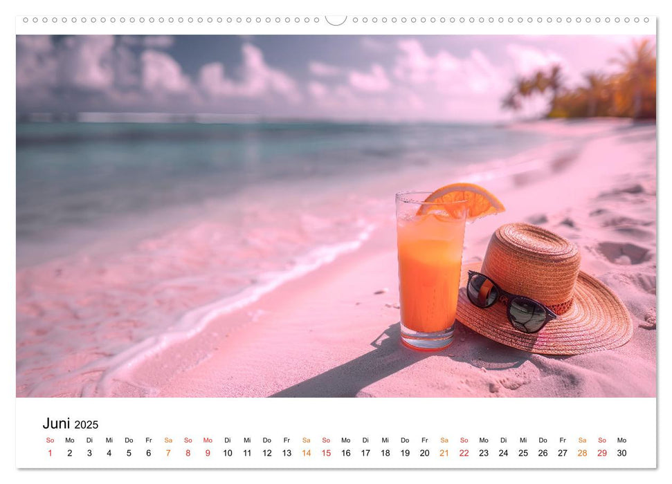 Maritim pur - Strandträume (CALVENDO Wandkalender 2025)