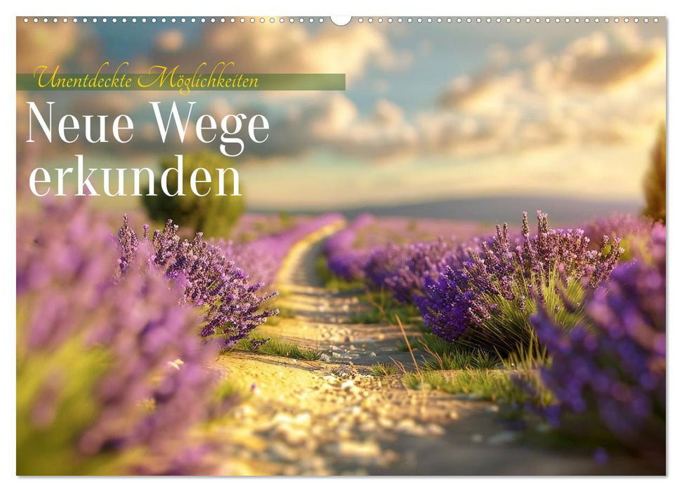 Neue Wege erkunden (CALVENDO Wandkalender 2025)