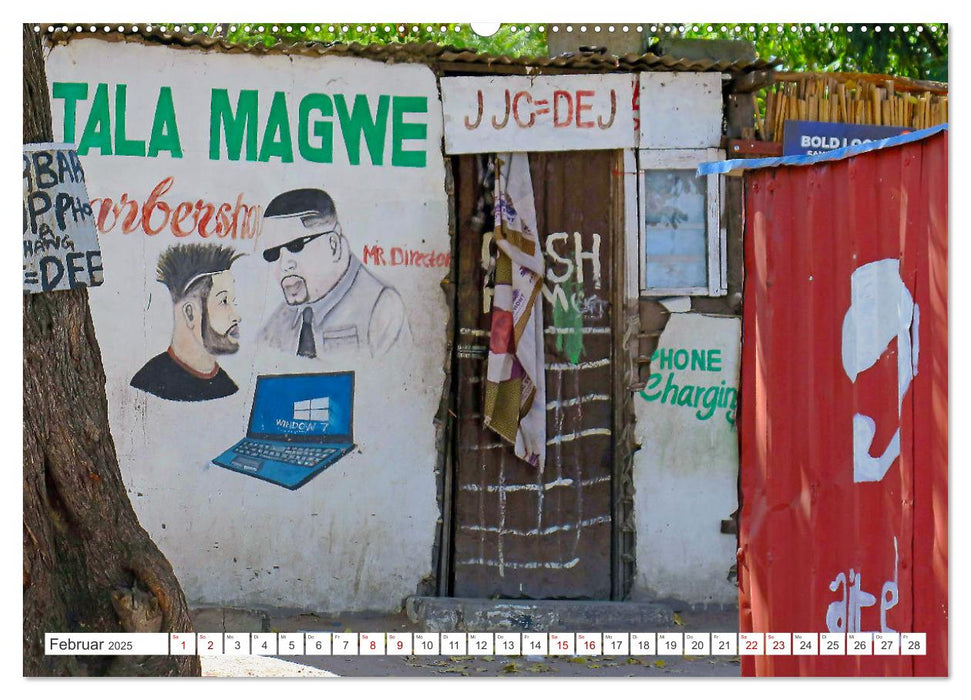 Barbershops in Afrika (CALVENDO Wandkalender 2025)