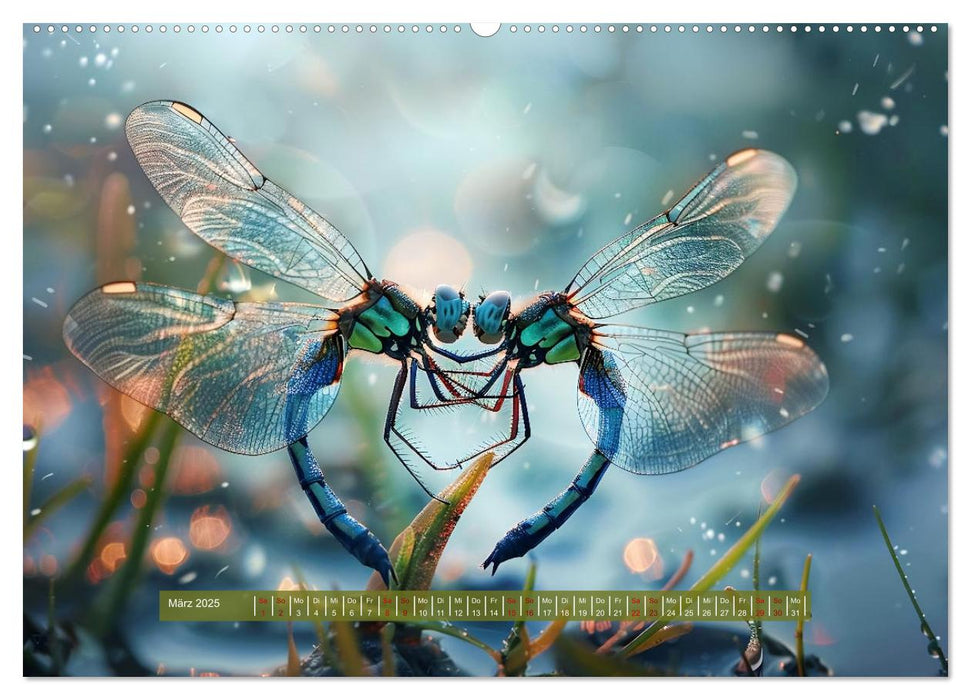 Mit dem Herzen der Natur (CALVENDO Premium Wandkalender 2025)