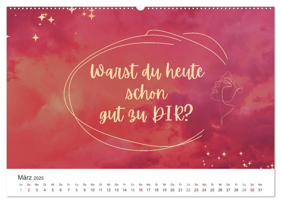 Lass Freude dein Kompass sein (CALVENDO Wandkalender 2025)