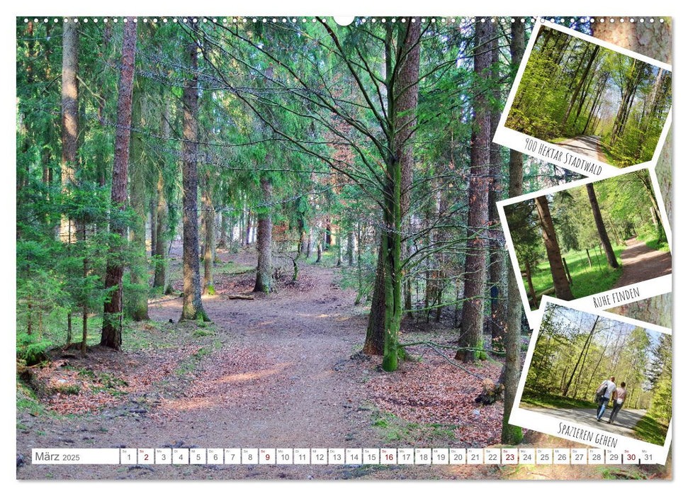 Mein Geretsried - Isarstadt im oberbayerischen Landkreis Bad Tölz-Wolfratshausen (CALVENDO Wandkalender 2025)