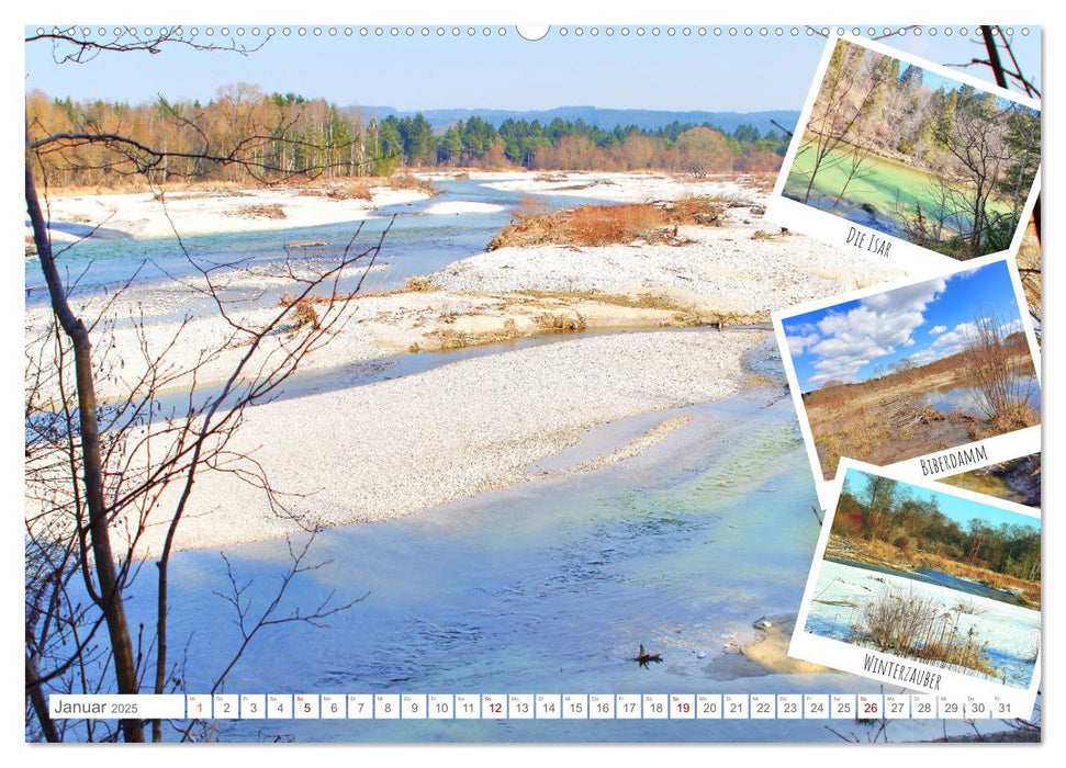 Mein Geretsried - Isarstadt im oberbayerischen Landkreis Bad Tölz-Wolfratshausen (CALVENDO Premium Wandkalender 2025)