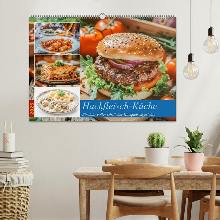 Hackfleisch-Küche (CALVENDO Wandkalender 2025)