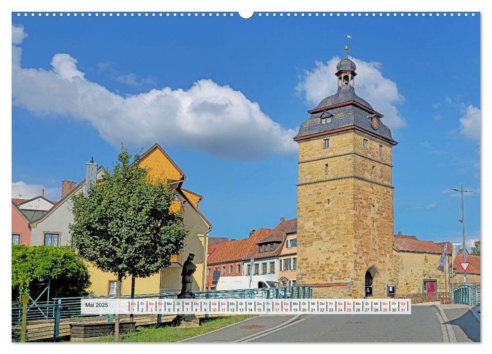 Bad Staffelstein - historische Stadt am Obermain (CALVENDO Wandkalender 2025)