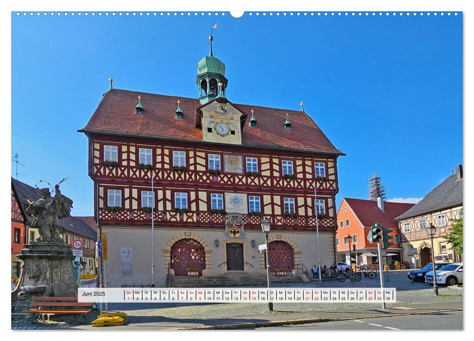 Bad Staffelstein - historische Stadt am Obermain (CALVENDO Wandkalender 2025)