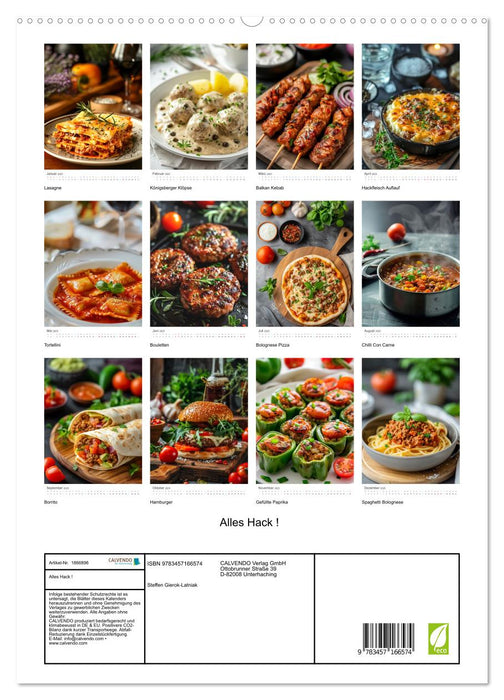 Alles Hack ! (CALVENDO Premium Wandkalender 2025)