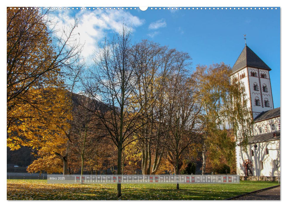 Lahnstein, wo die Lahn in den Rhein fließt (CALVENDO Premium Wandkalender 2025)