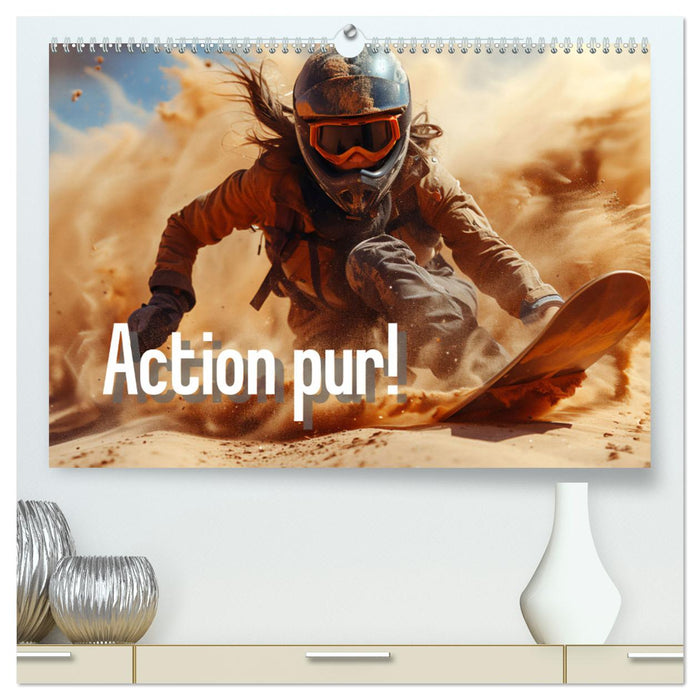 Action pur - atemberaubende Hobbys (CALVENDO Premium Wandkalender 2025)