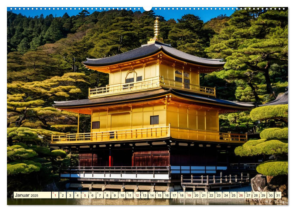 Typisch Japanisch (CALVENDO Premium Wandkalender 2025)