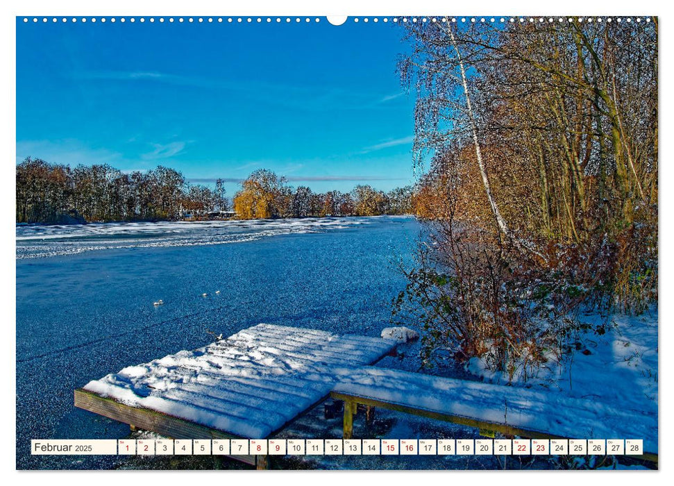 Hamburg: Vier- und Marschlande (CALVENDO Wandkalender 2025)