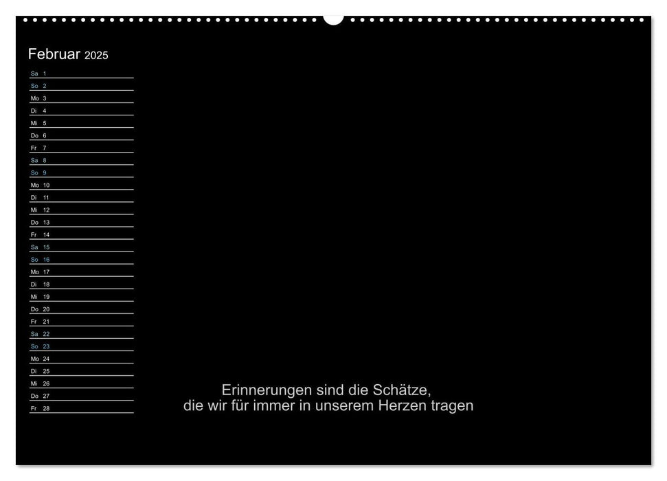 Mein Persönlicher Kalender (CALVENDO Premium Wandkalender 2025)