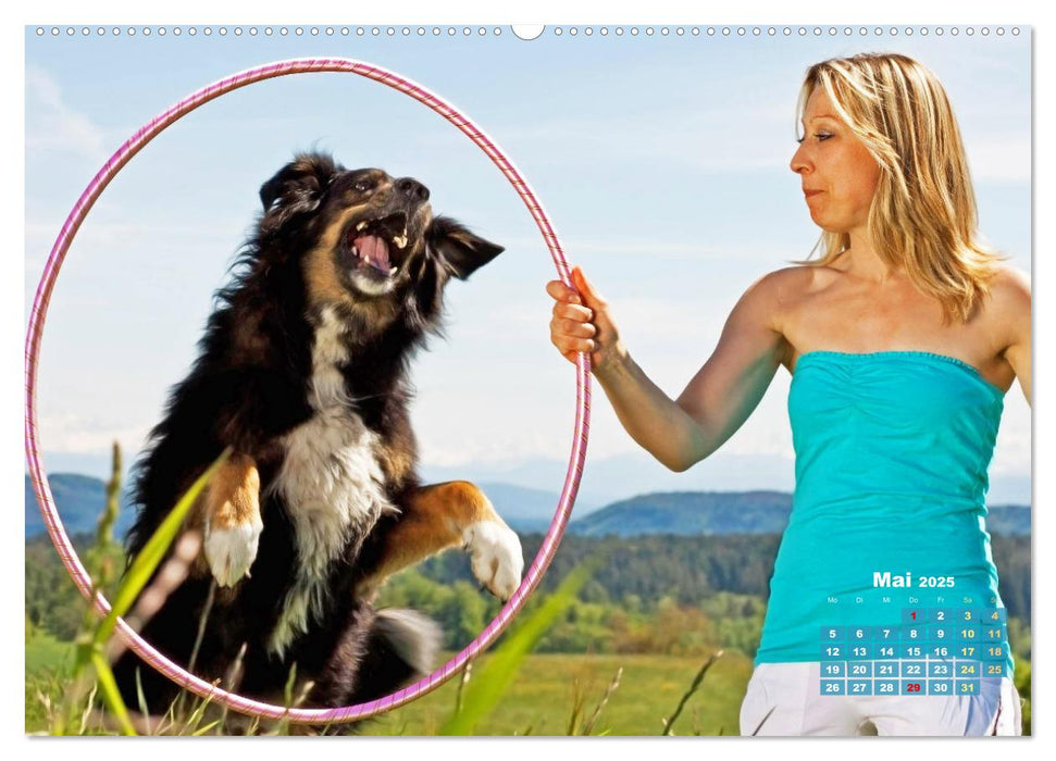 Hula-Hoop: Spaß, Sport und Fitness mit Hula Hoop Reifen (CALVENDO Wandkalender 2025)