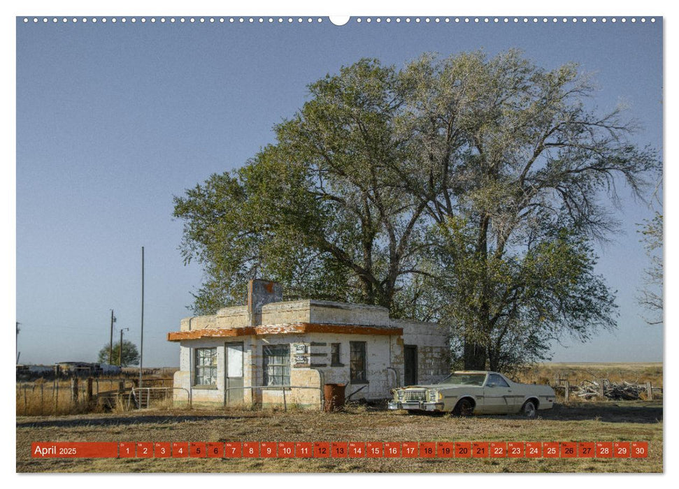 Wo der Wind Wohnt, Amerikas Lost Places (CALVENDO Wandkalender 2025)