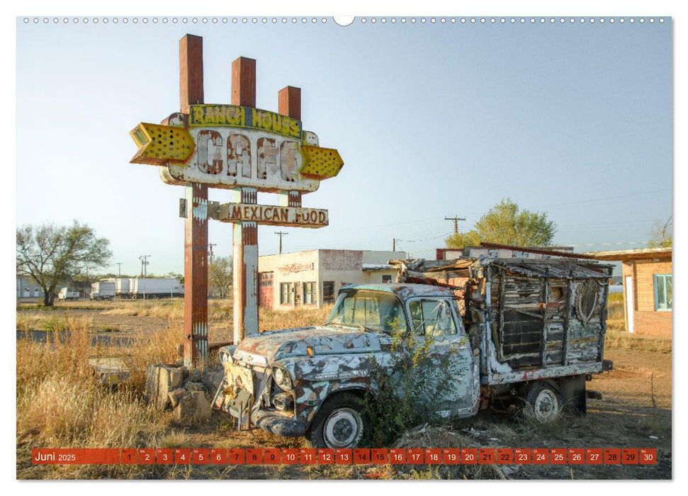 Wo der Wind Wohnt, Amerikas Lost Places (CALVENDO Premium Wandkalender 2025)