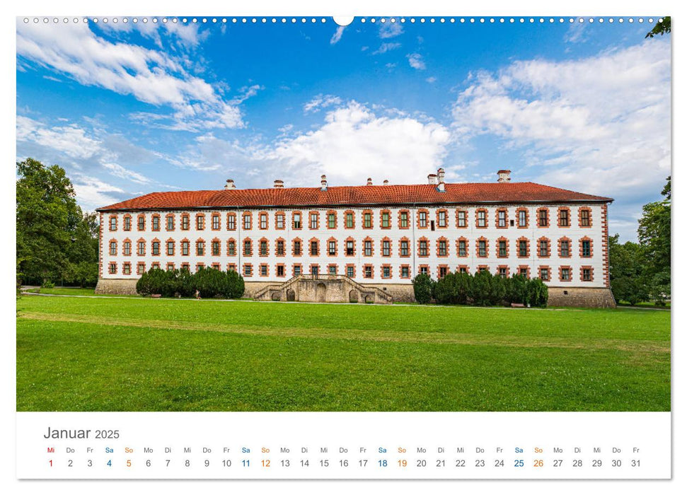 Meiningen - Thüringische Theaterstadt (CALVENDO Wandkalender 2025)