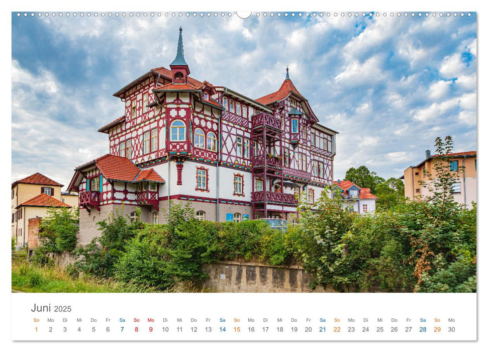 Meiningen - Thüringische Theaterstadt (CALVENDO Wandkalender 2025)