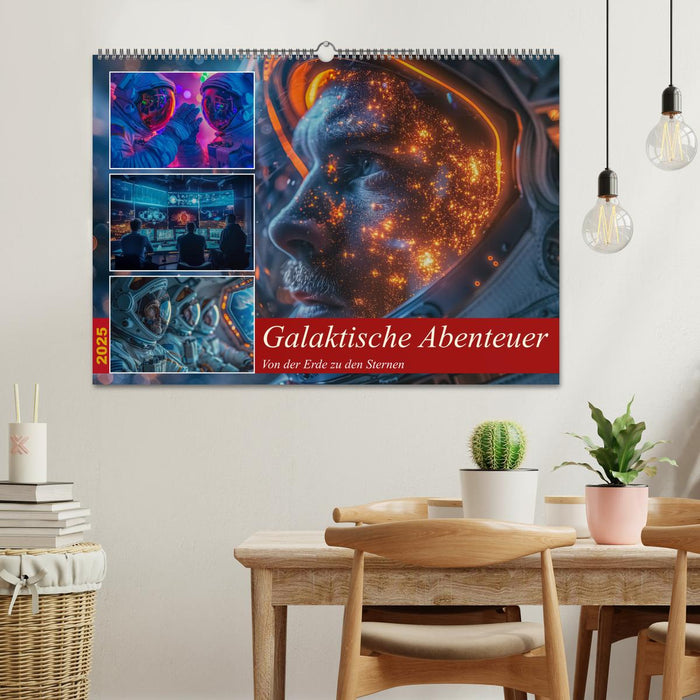 Galaktische Abenteuer (CALVENDO Wandkalender 2025)