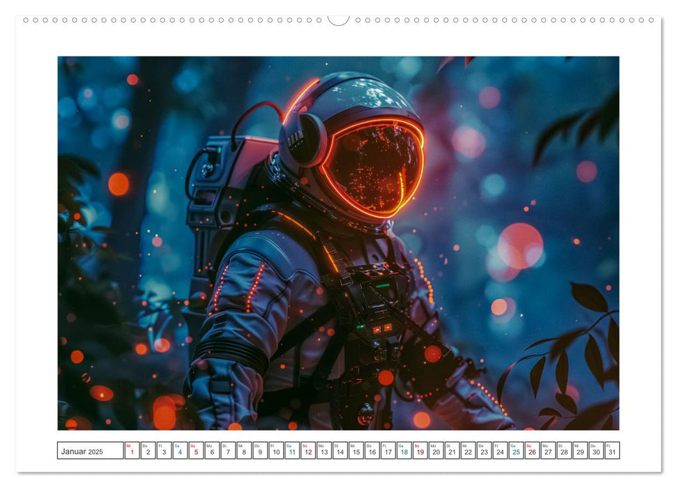 Galaktische Abenteuer (CALVENDO Wandkalender 2025)