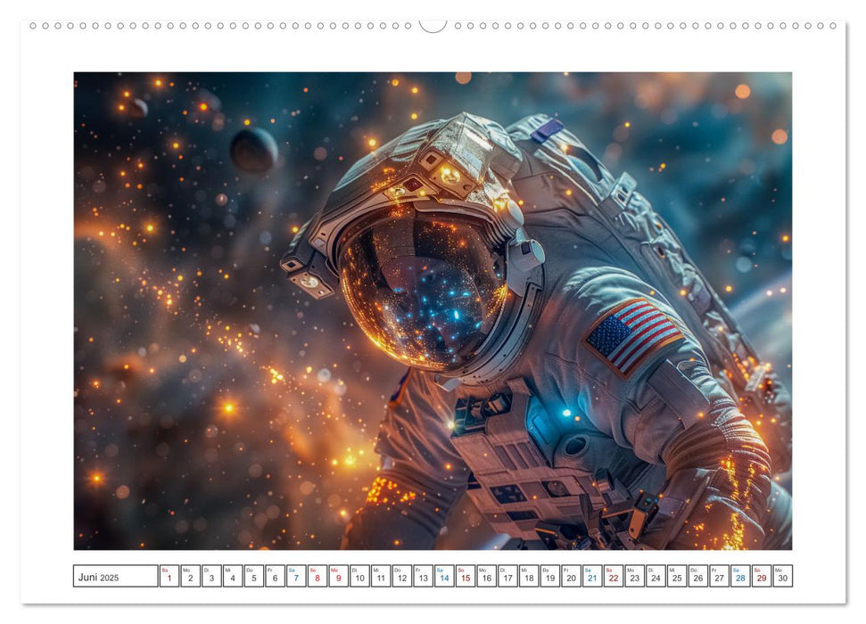 Galaktische Abenteuer (CALVENDO Wandkalender 2025)