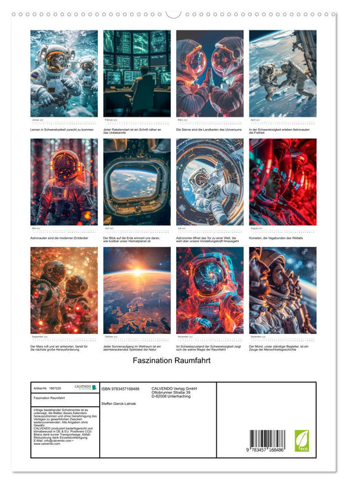 Faszination Raumfahrt (CALVENDO Premium Wandkalender 2025)