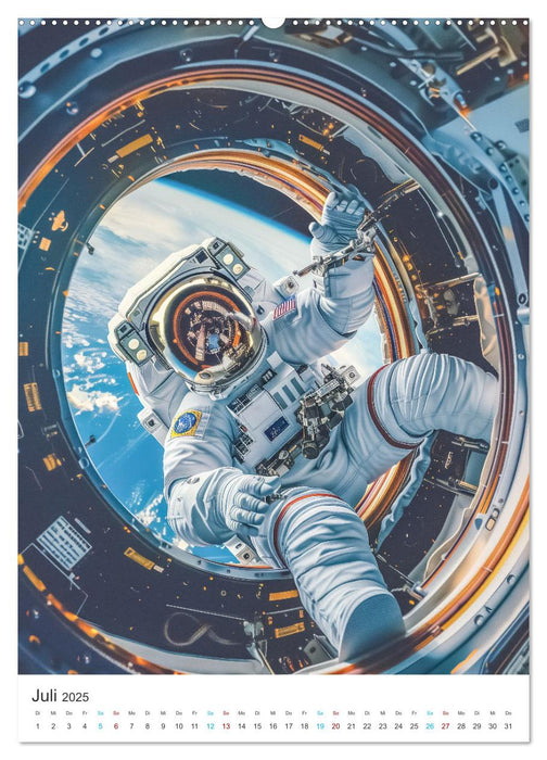 Faszination Raumfahrt (CALVENDO Premium Wandkalender 2025)