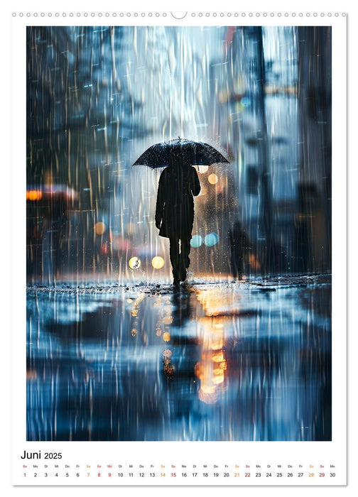 Regen Tage (CALVENDO Wandkalender 2025)