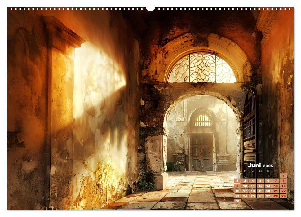 Türen, die Geschichten erzählen (CALVENDO Wandkalender 2025)